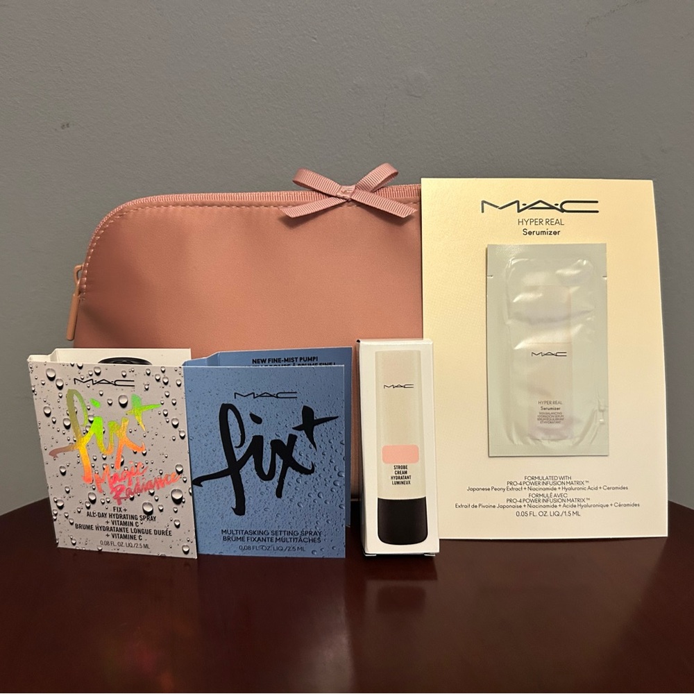 MAC Cosmetic Bag and Samples